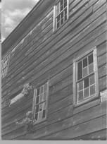 SA0260 - Photo of an unidentified building, possibly at New Lebanon, NY.
